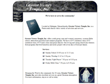 Tablet Screenshot of greatervictory.getwebnet.com